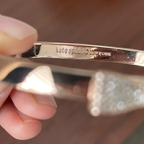 Kate Spade Ready Set Bow Bangle Bracelet (Rose Gold Tone) - Picture 5 of 7